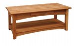 BROOKLYN OAK 2 DRAWER COFFEE TABLE