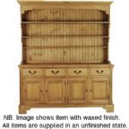 4 DOOR 4 DRAWER DRESSER