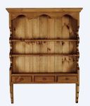 3 DRAWER PLAIN RACK