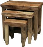 REED NEST OF 3 TABLES