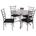 THE BISTRO SET (TABLE AND 4 CHAIRS)