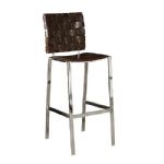 WOODWARD WEAVE BAR STOOL (BROWN)
