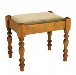 UPHOLSTERED DRESSING TABLE STOOL
