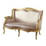 Versailles 2 Seater Settee Silk