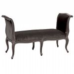 Moulin Noir Bench Stool Velvet
