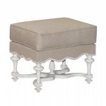 CHATEAU LINEN SMALL STOOL