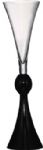 LARGE BLACK /CLEAR ANYWAY UP VASE