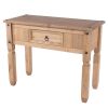 NEW CORONA MEXICAN STYLE PINE CONSOLE TABLE
