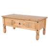 NEW CORONA MEXICAN STYLE PINE COFFEE TABLE