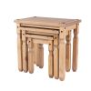NEW CORONA MEXICAN STYLE PINE NEST OF TABLES