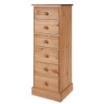 NEW COTSWOLD SOLID WOOD TALL BOOKCASE WITH DRAWERS